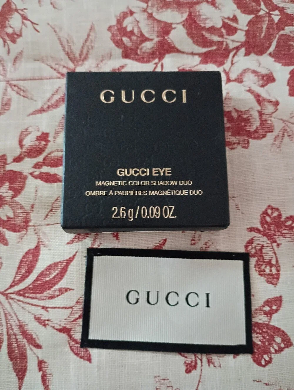 Gucci Eye Magnetic Color Shadow Duo — Green & Gray